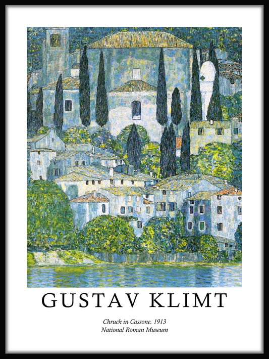"Церква в Кассоне" Густав Клімт Постер